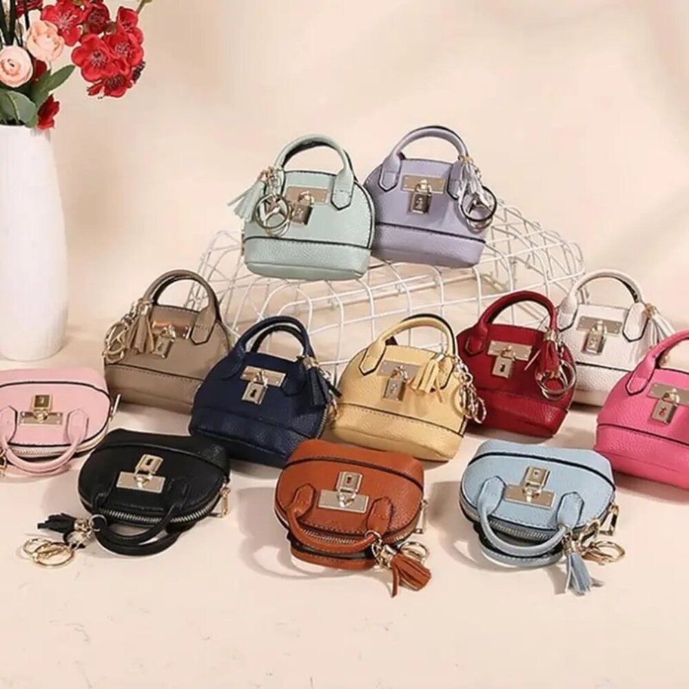 Dome Shaped Bag Charms Multiple colors available - Picture 1 of 1